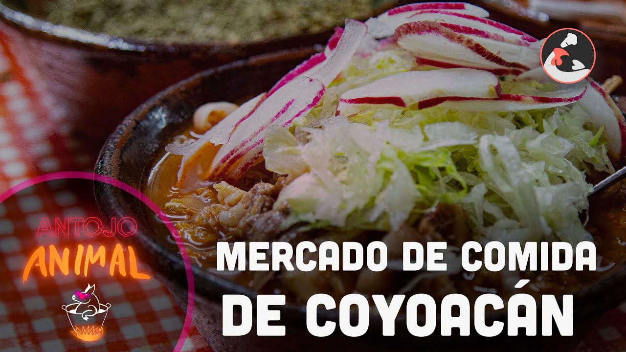 Un paseo diferente por los sabores del mercado de comida de Coyoacán