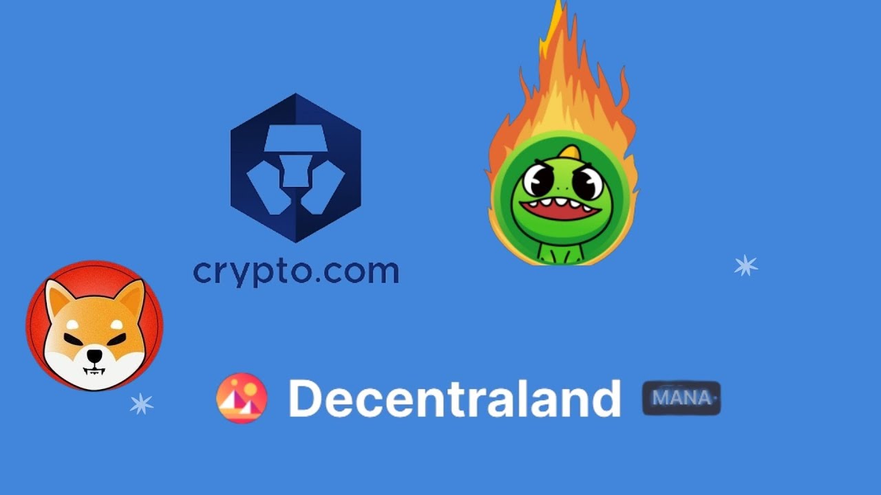 SHIBA BAJANDO-TOKEN Crypto.Com CRO-AGREGADO A COINBASE🚀🚀, YOOSHI YA CASI 350K HOLDERS 🔥 DECENTRALAND