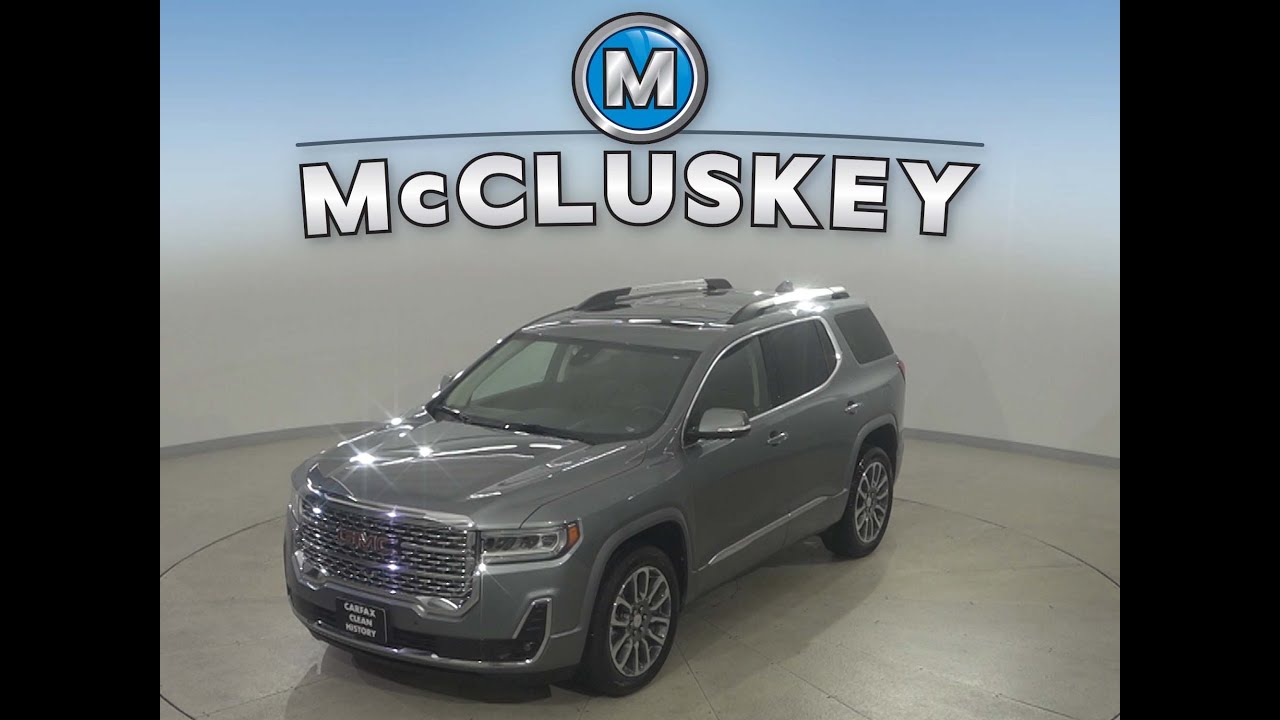 A57852HA Used 2022 GMC Acadia Gray SUV For Sale, Review, Test Drive