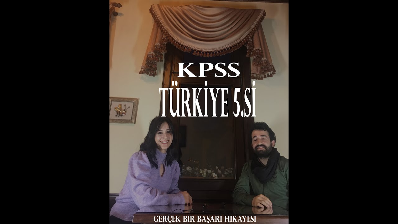 KPSS TÜRKİYE DERECESİ - Eğitim Bilimlerine Nasıl Çalıştı? (Sözelciler İçin) - ÖABT 5.Si