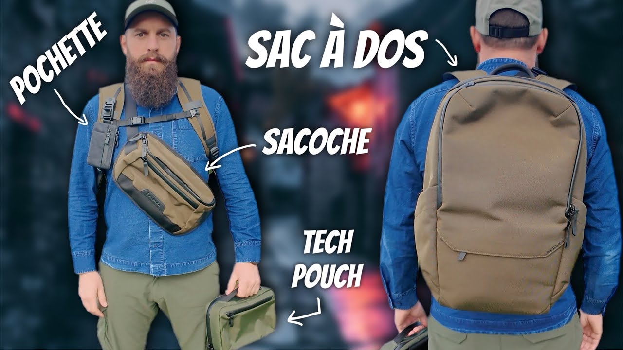 ALPAKA : Le Meilleur Système Pour Organiser Son EDC ( sac à dos, sacoche et pochette )