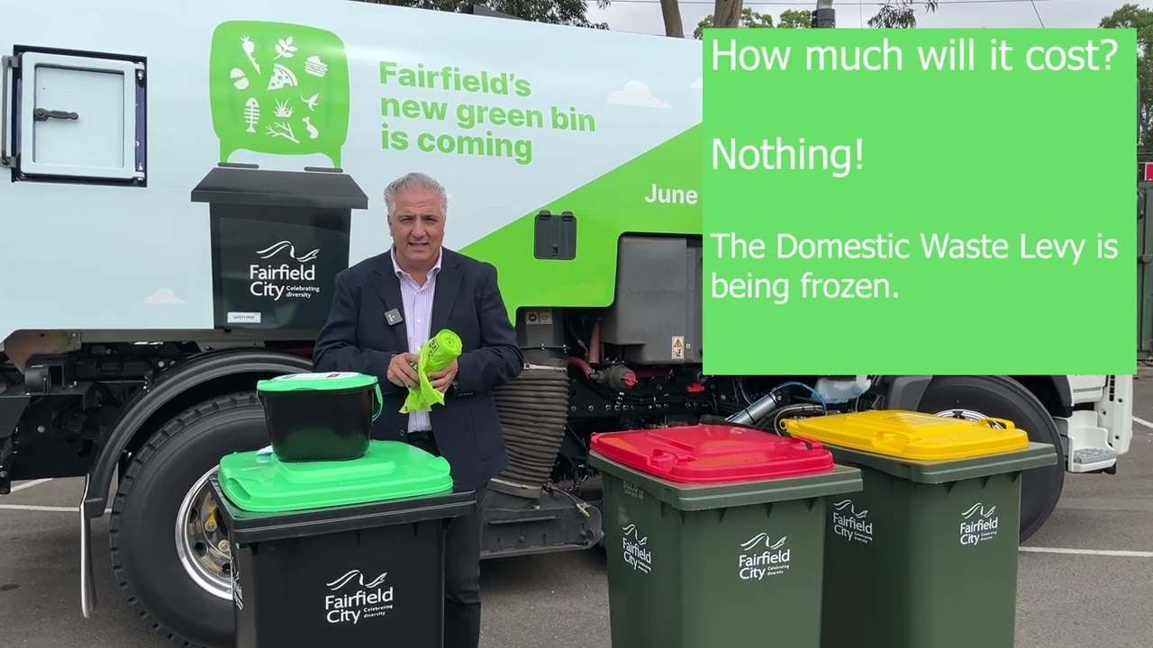 Fairfield City’s green bins are coming!