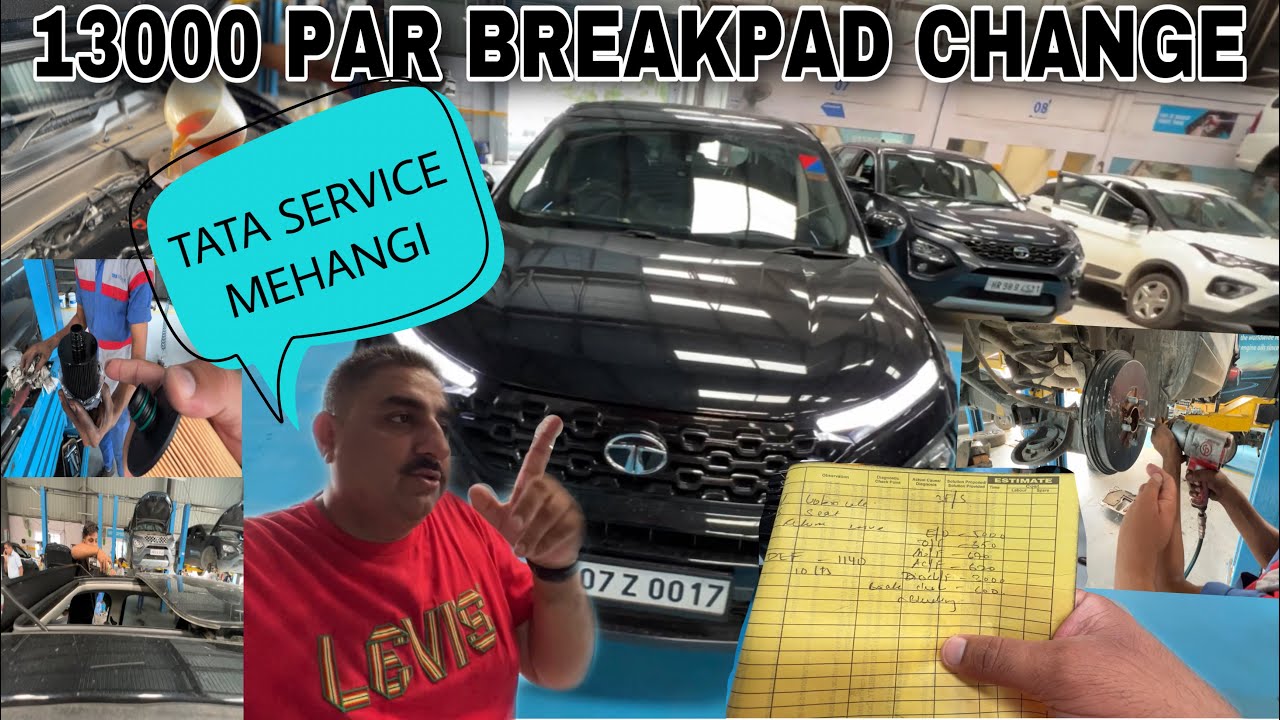 HARRIER 3RD SERVICE | Total Expense of service | Price Details of Parts