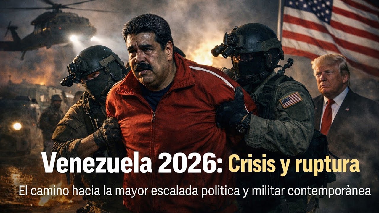 Venezuela en el Epicentro 🌎: Escalada Militar y Reconfiguración del Poder en 2026 🇻🇪 🇺🇸