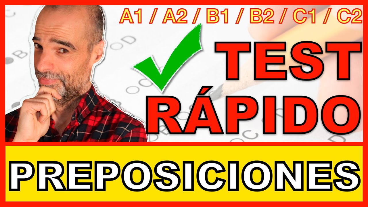 ✅TEST de PREPOSICIONES en ESPAÑOL | mindfulSPANISH
