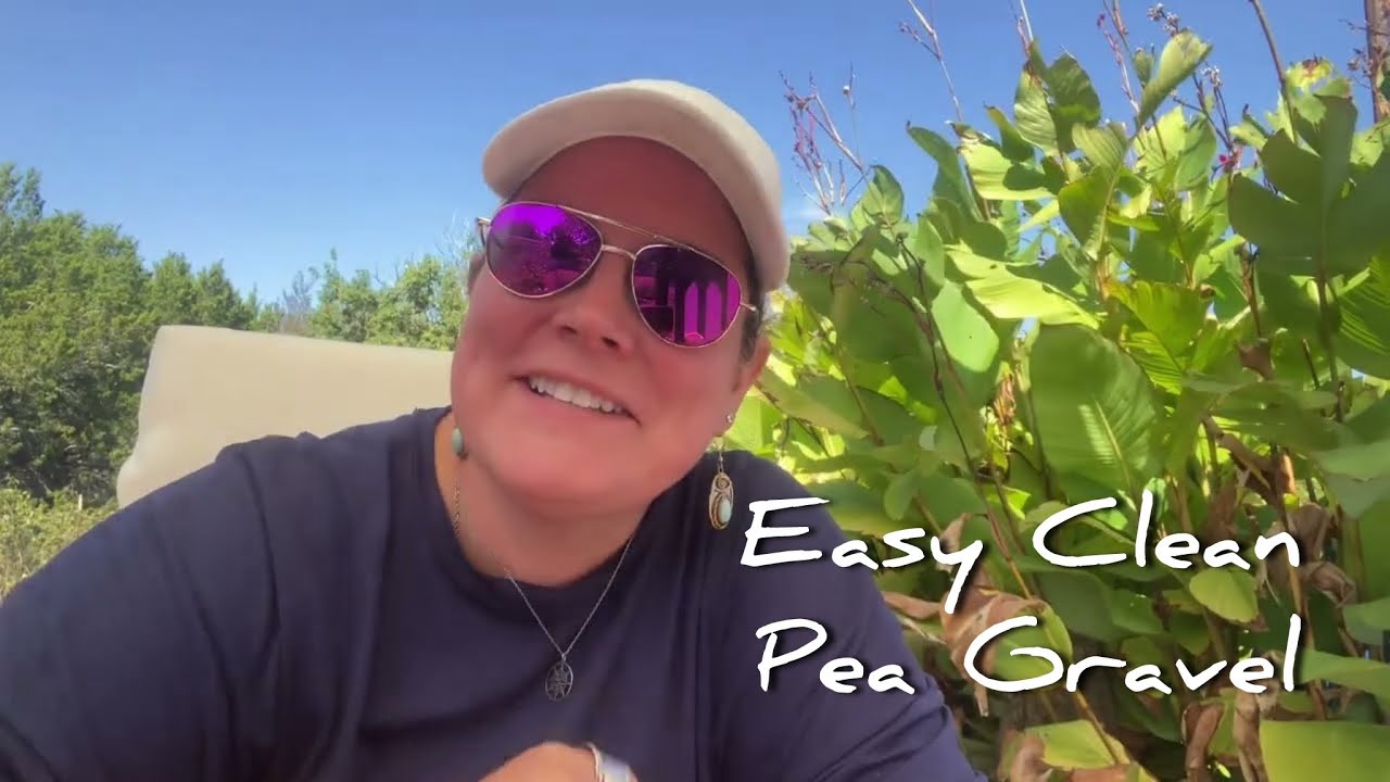 How to Clean Pea Gravel Fast | Outdoor Kitchen, Fire-pit and Patio Maintenance 