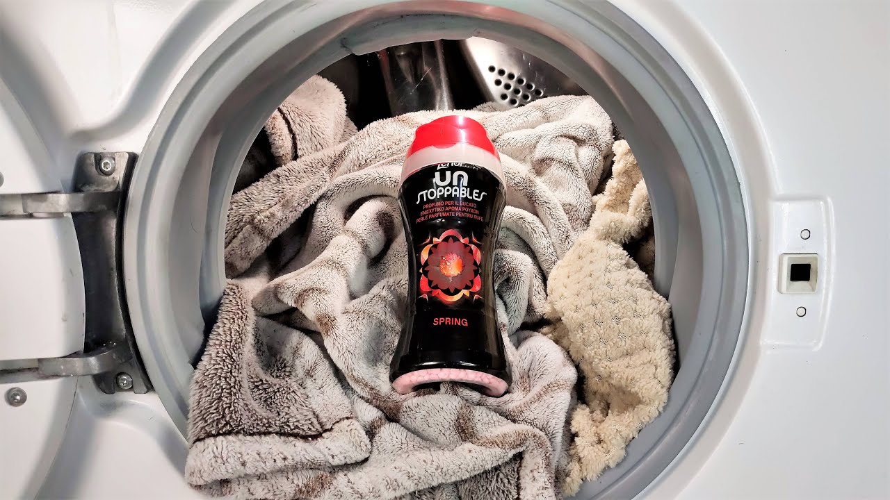 Experiment - Lenor Unstoppables -  in a Washing Machine - full laundry