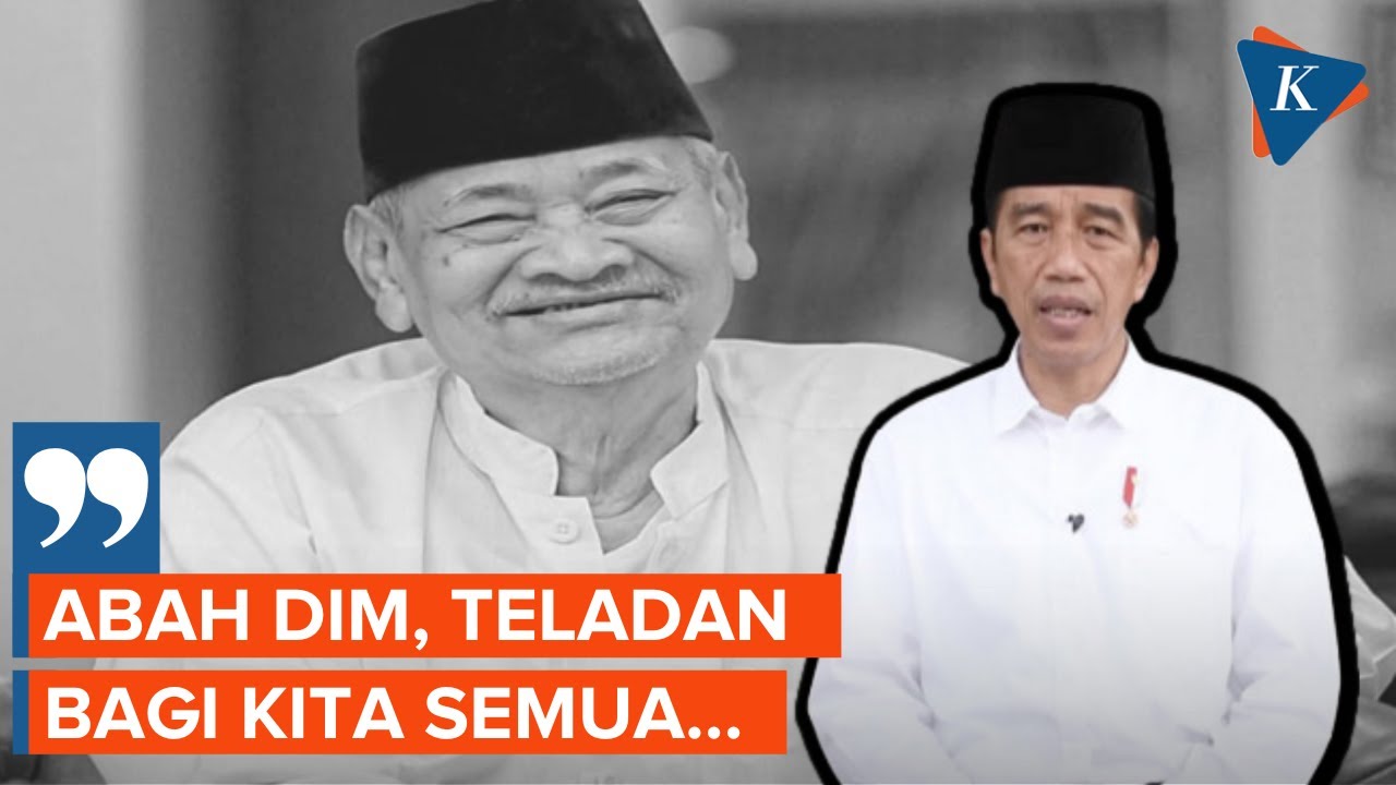 Kiai Dimyati Rois Berpulang, Presiden Ucapkan Belasungkawa
