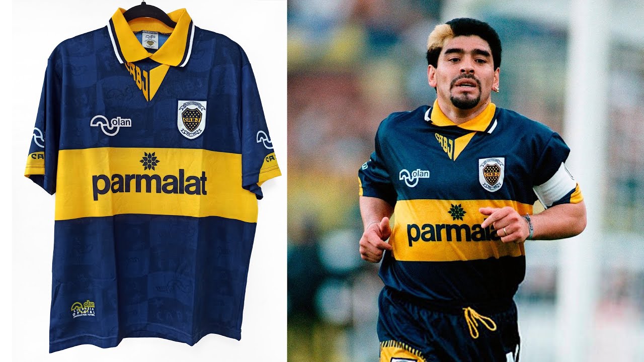 Camiseta Boca 1995/96 Olan Review Original y Replicas - Diego Maradona