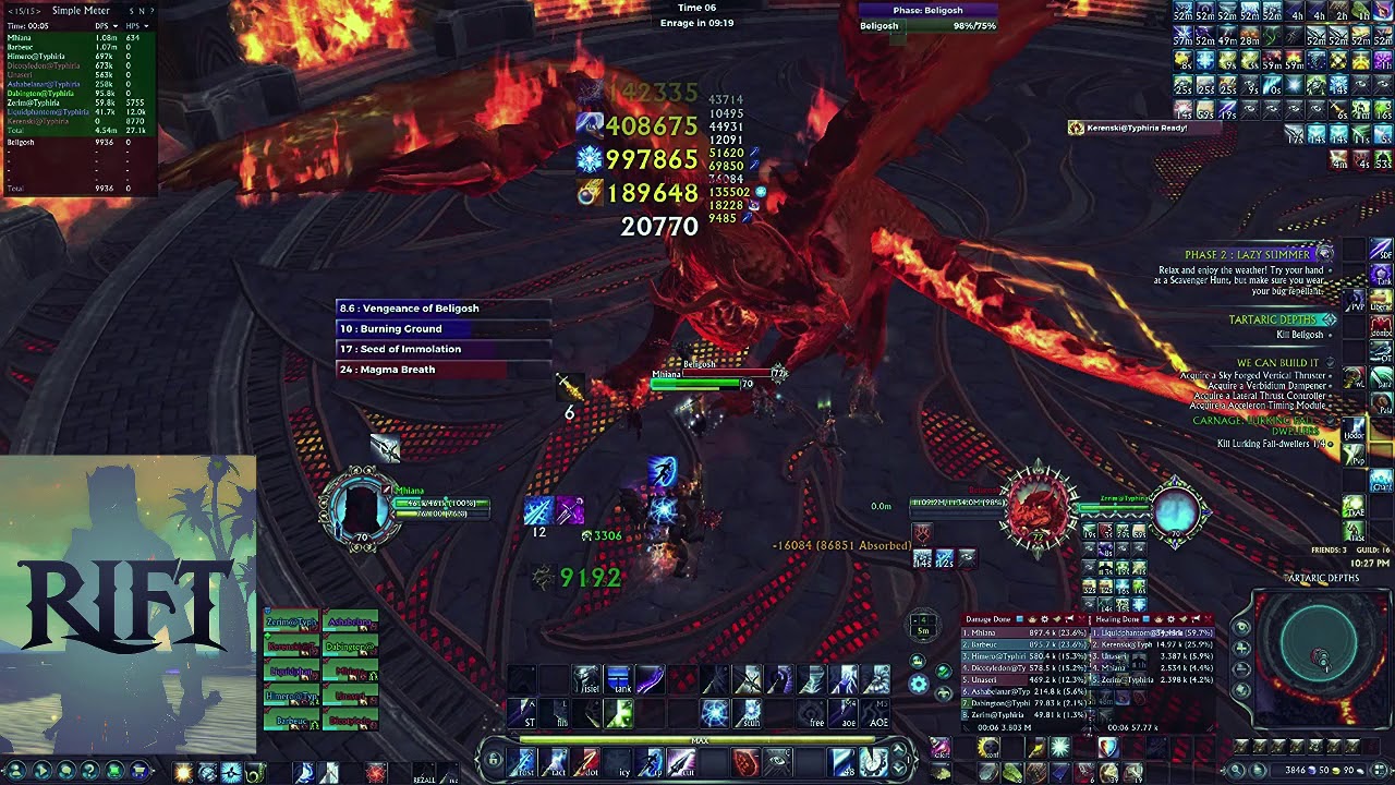 Rift Raid - TDnm - Warrior Riftblade Dps 2019