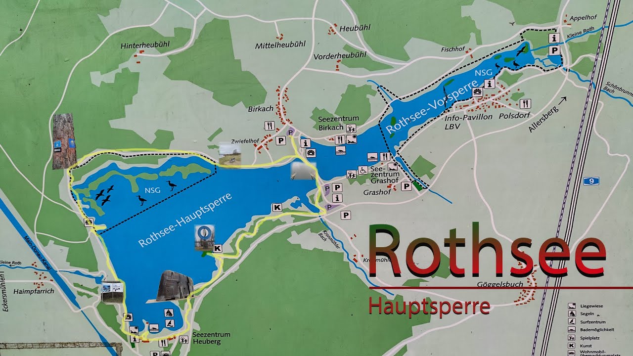 Rothsee - Hauptsperre