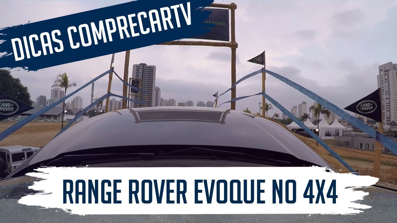 Range Rover Evoque no 4x4 - Teste Básico