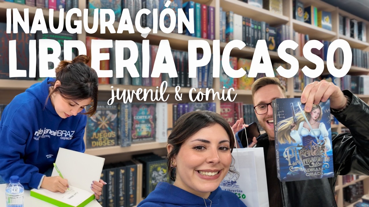 Inauguración Librería Picasso Juvenil & Cómic + firma 📖