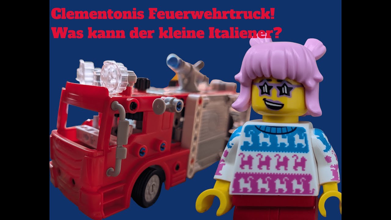 Clementonis Feuerwehrtruck-Was kann der kleine Italiener?