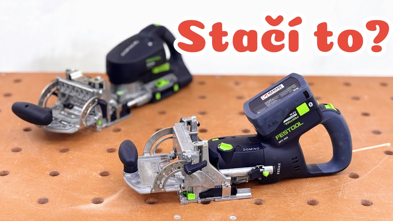 Festool Domino DFC 500 kolíkovací aku frézka na spoje