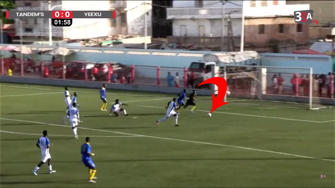 Revivez les 3 Buts Spectaculaires de l'ASC Tandems : Demi-Finale Départementale Tandem's vs Yeewu.