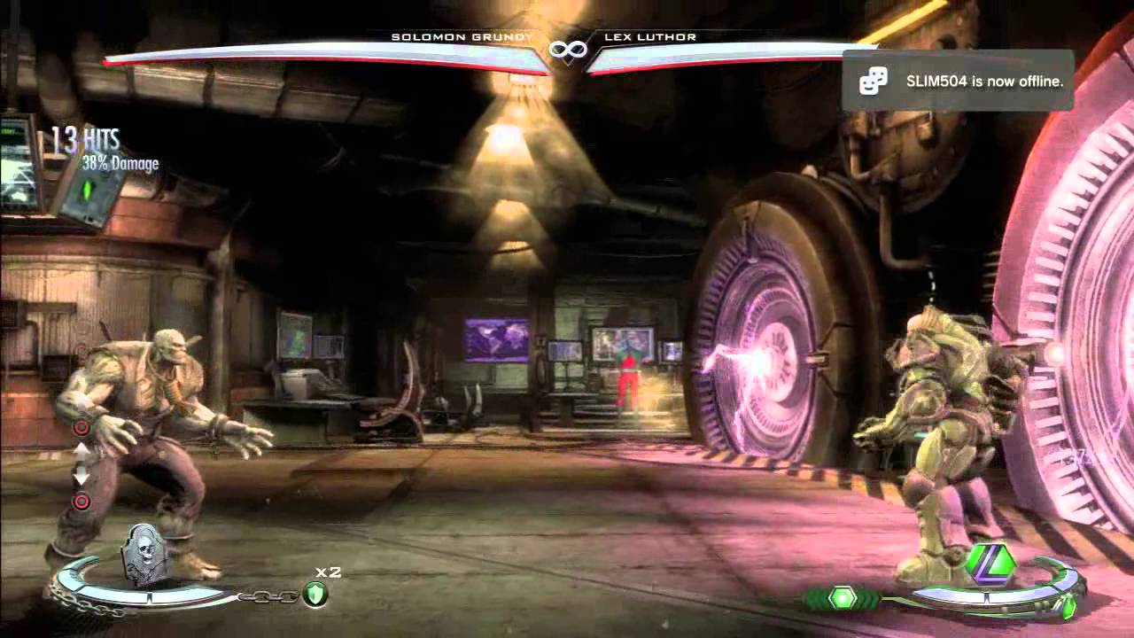 Injustice: Gods Among us - Solomon Grundy Combo Video