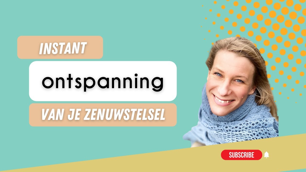 Instant ontspanning van je zenuwstelsel (Nervus Vagus)