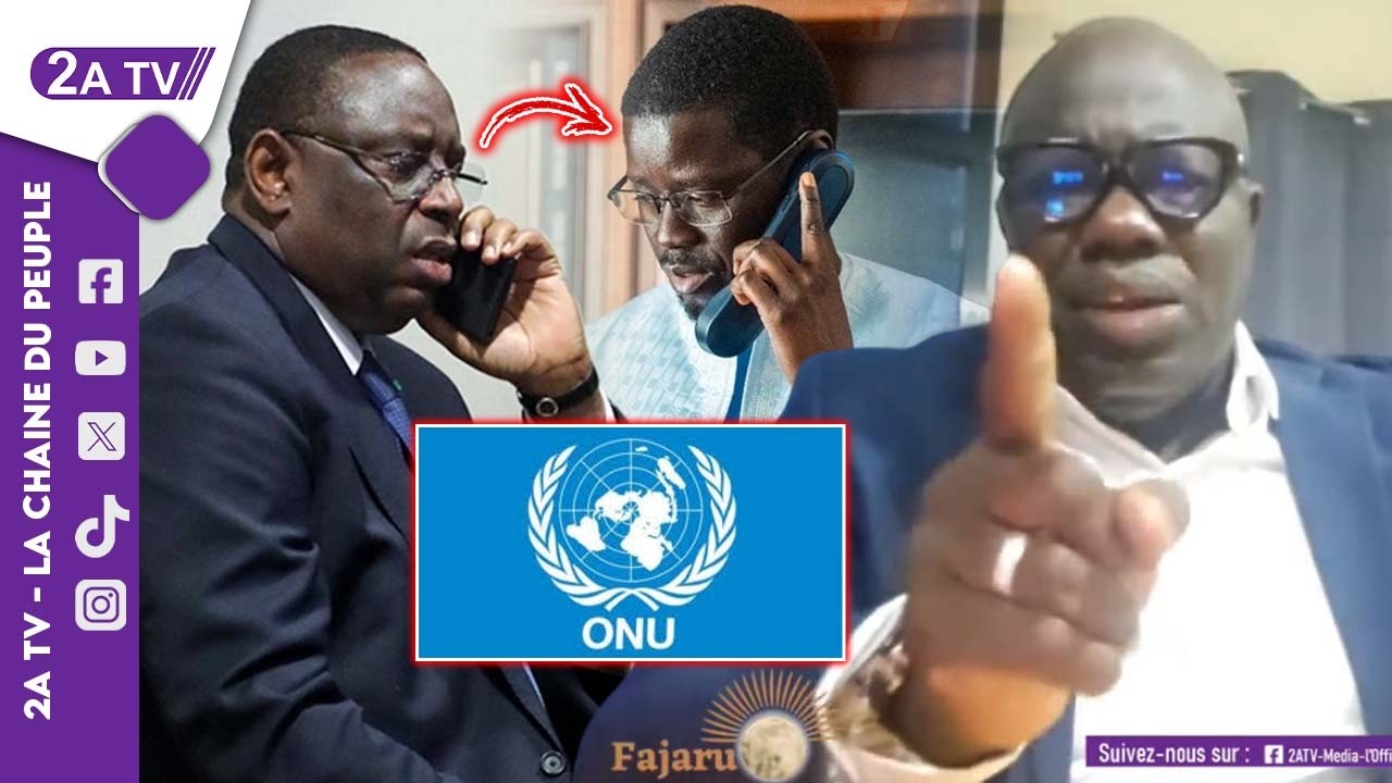 Macky bind na Lettre Diomaye ? Candidature Poste ONU... Ahmed Aïdara balance une surprise