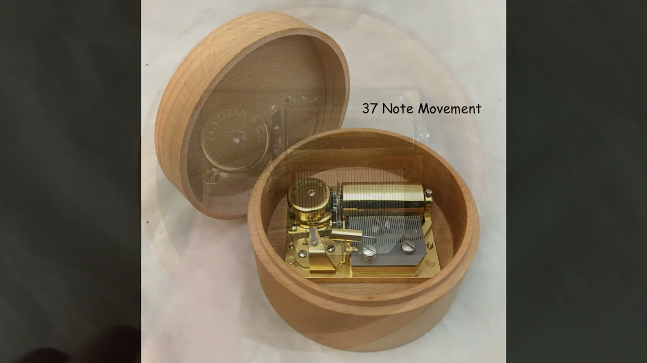 Davy Jones Music Box, Davy Jones Musical Locket Theme Music Box 18 & 37 Note Versions
