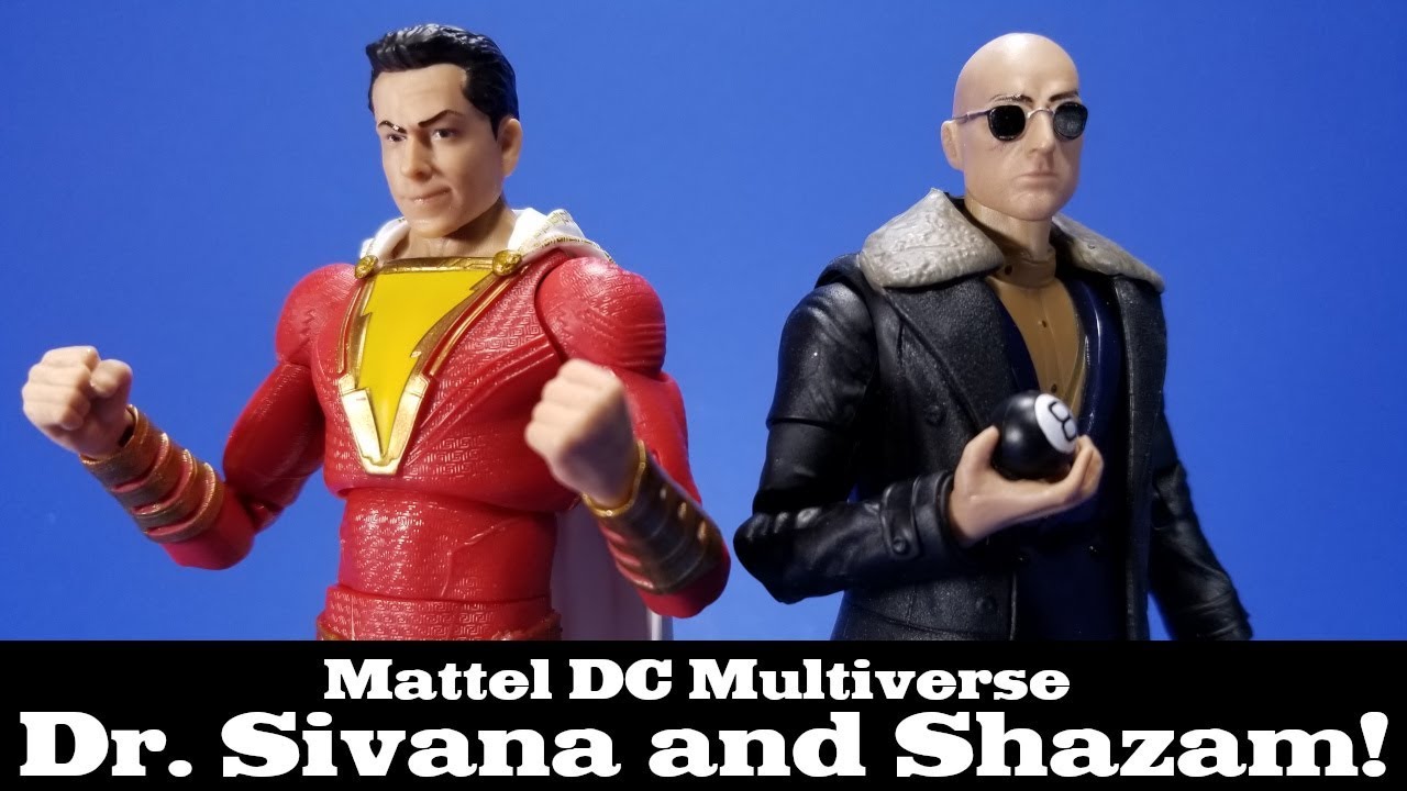 Mattel DC Multiverse Shazam! and Dr. Sivana Movie Action Figure Review