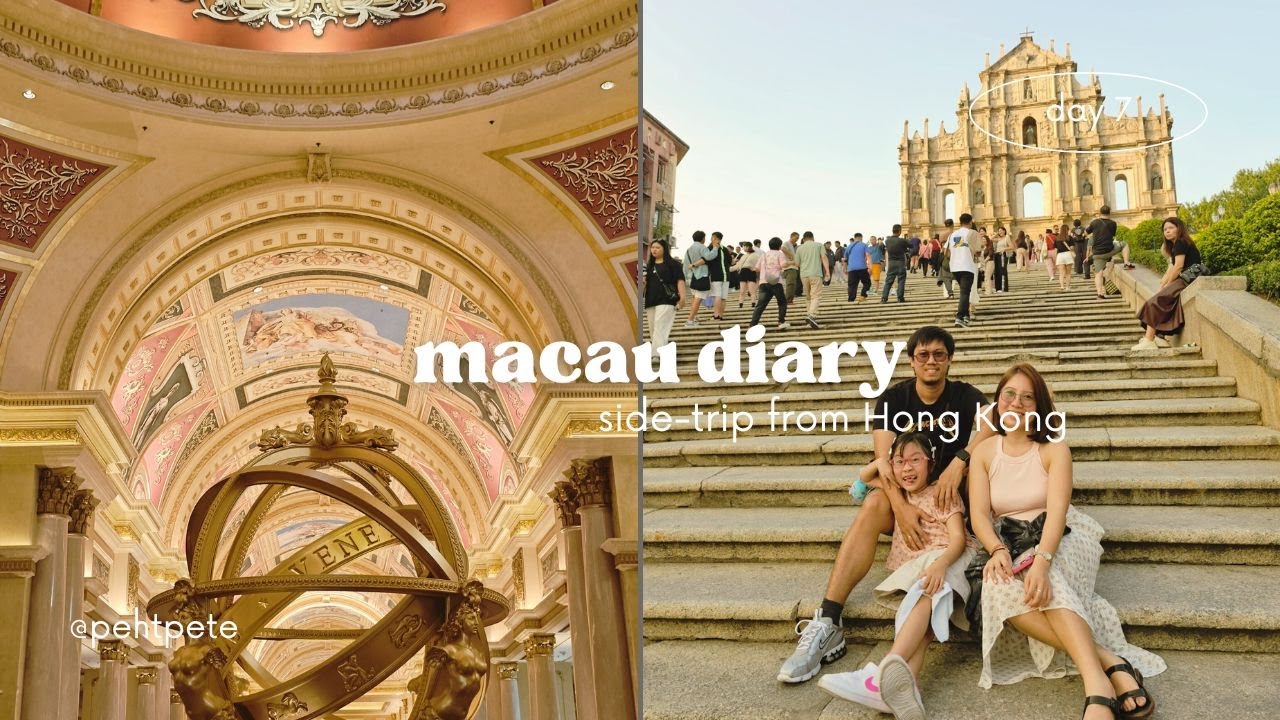 1 short day in Macau | HK side-trip | Nov 2024