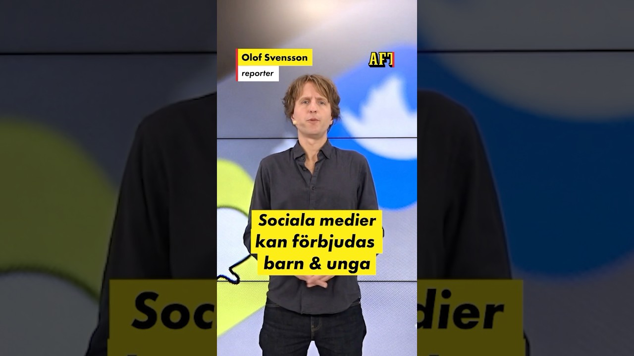 Sociala medier kan f&ouml;rbjudas f&ouml;r unga i Sverige