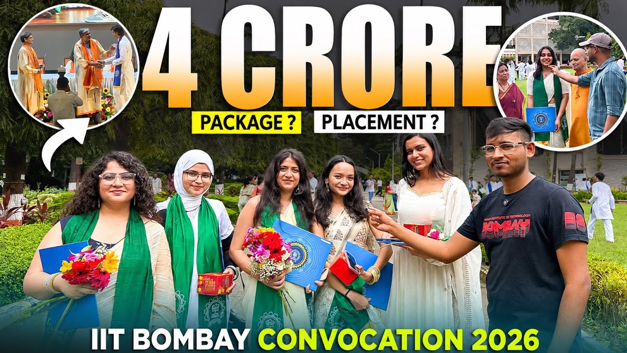 I Asked IIT Bombay Students: &ldquo;What&rsquo;s Your Placement Package at Convocation 2026?&rdquo; 😳