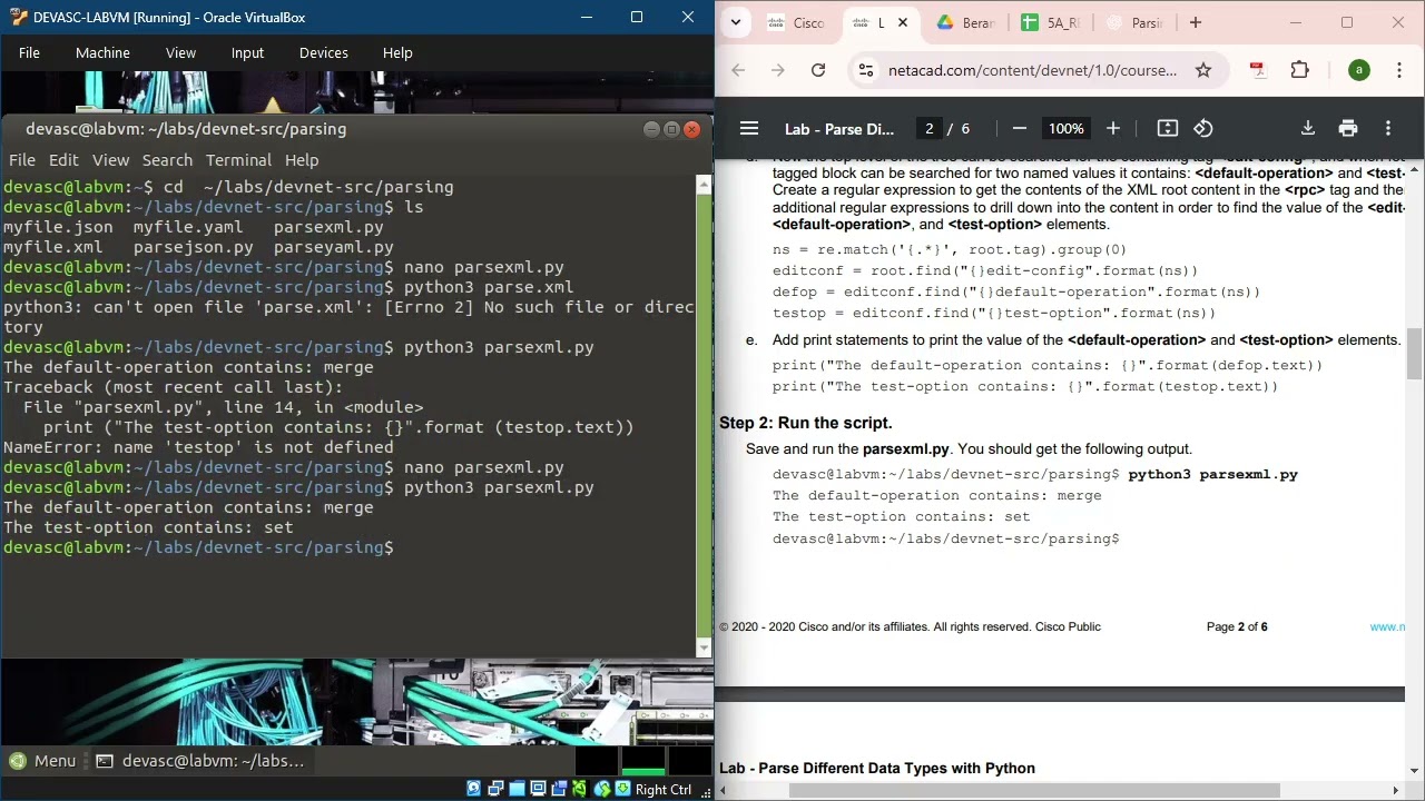 3.6.6 Lab - Parse Different Data Types with Python