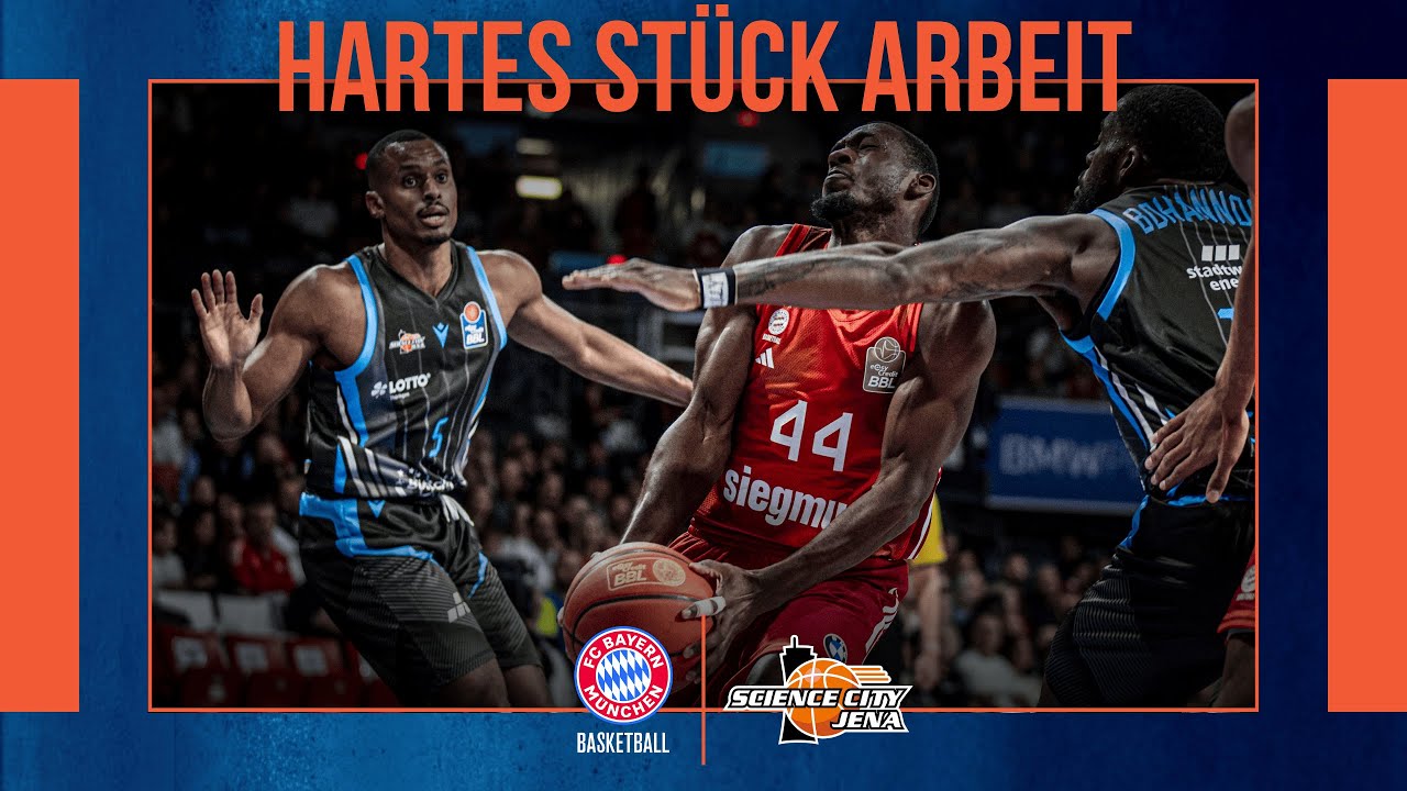 Highlights: FC Bayern Munchen Basketball - Science City Jena | easyCredit BBL | Dyn Basketball