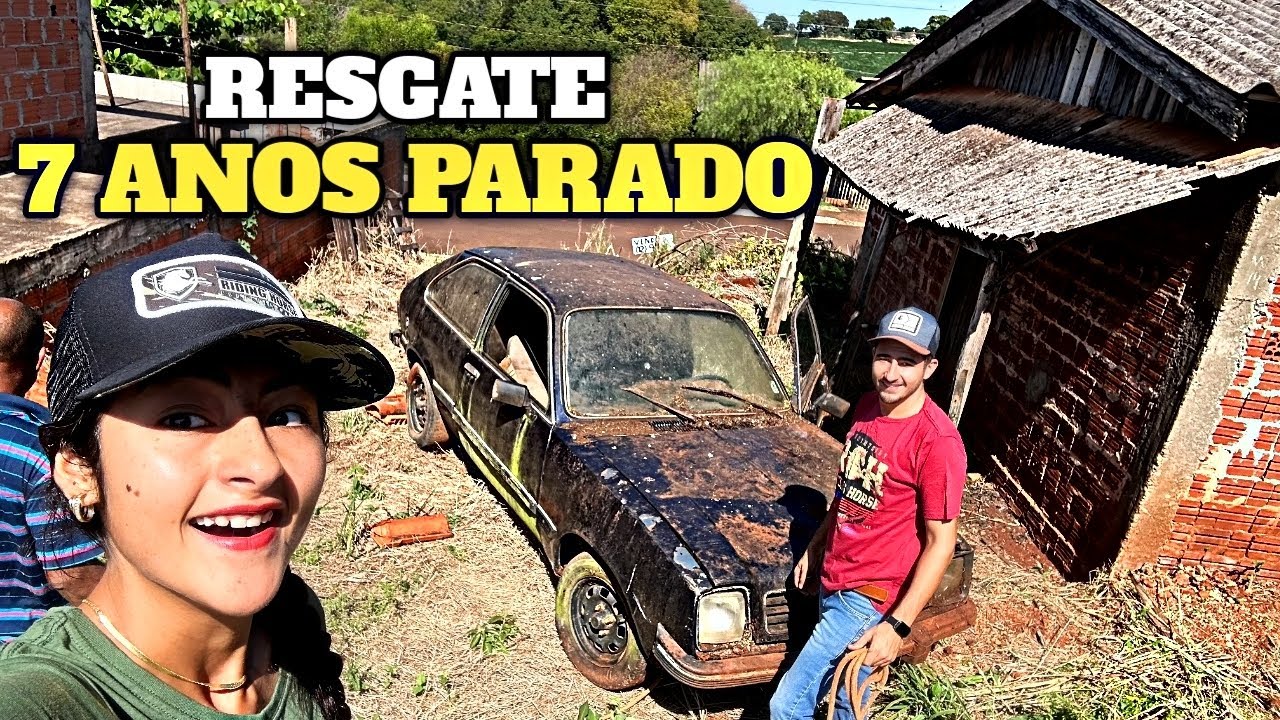RESGATE DO CHEVETTE 7 ANOS PARADO!