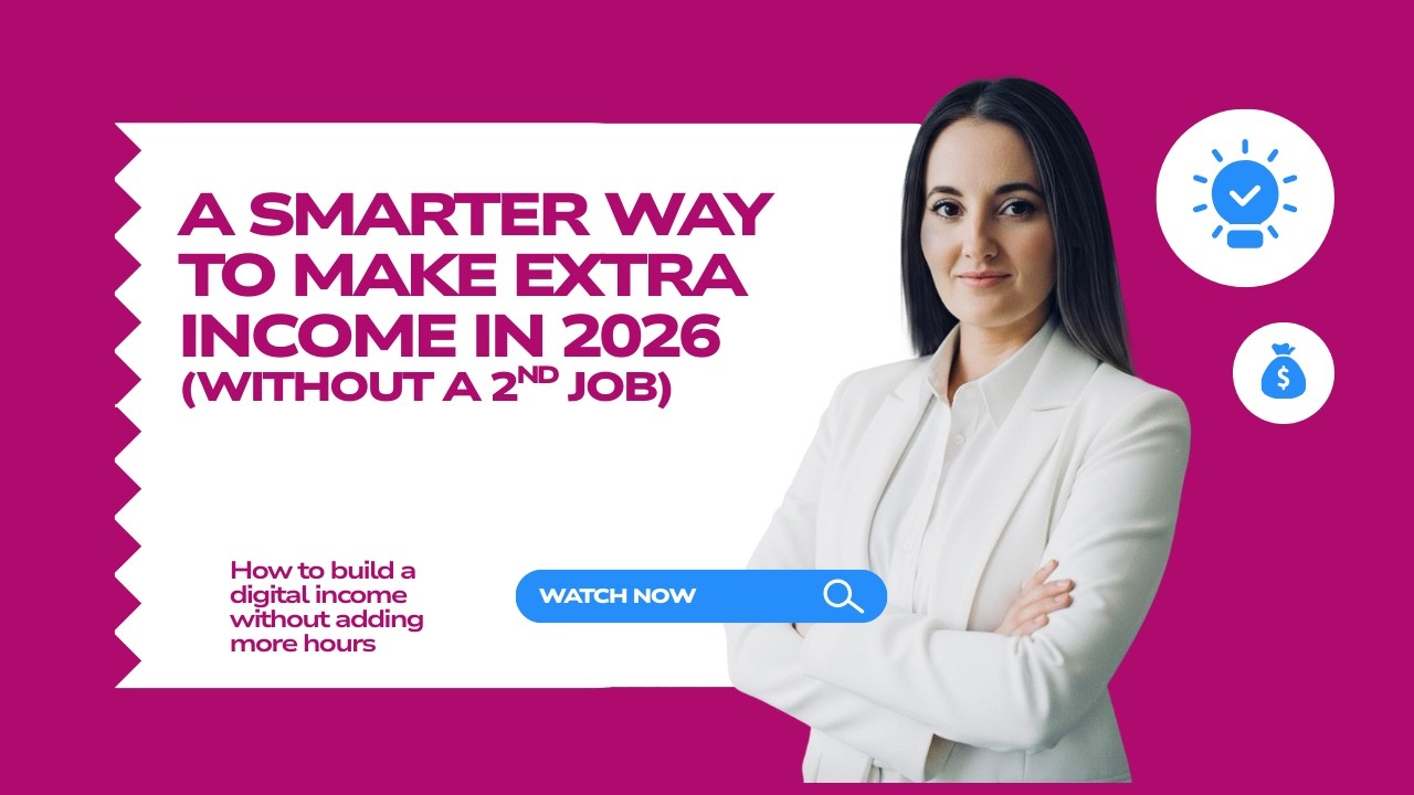 Webinar - A Smarter way to make extra income in 2026 (without a 2nd Job)