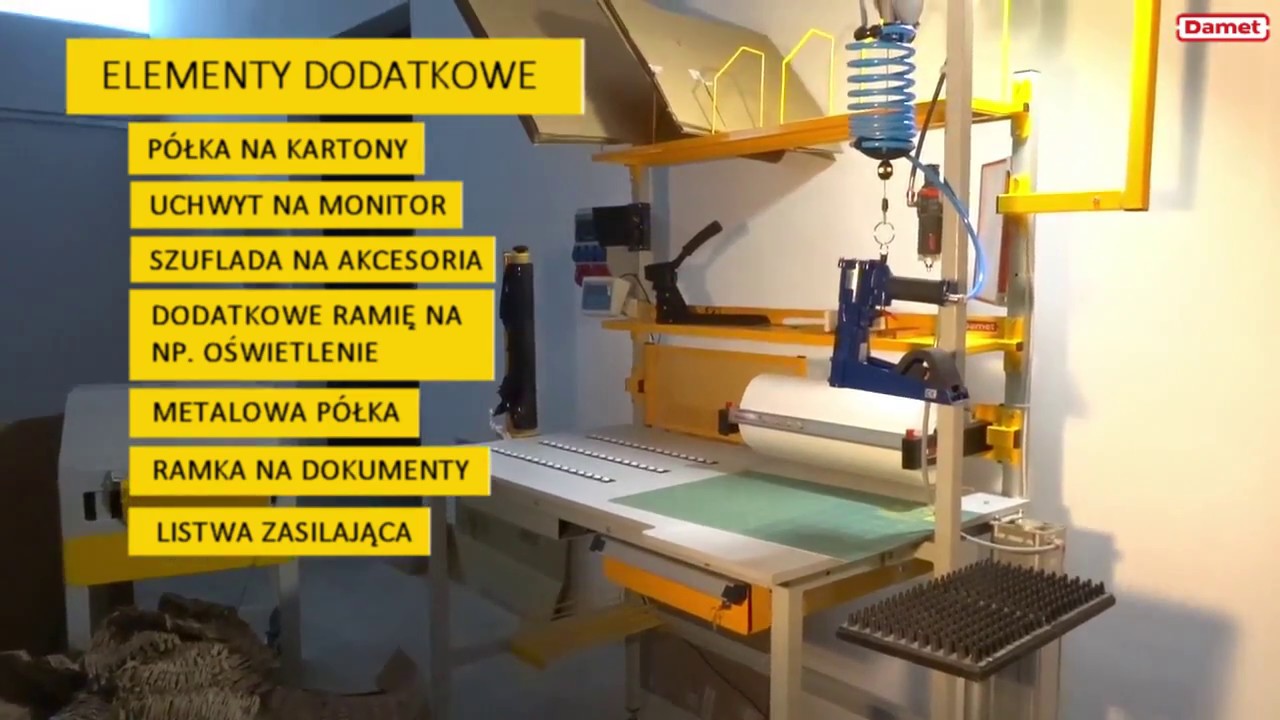 DAMET stanowisko do pakowania
