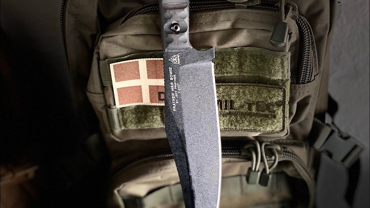 Tops knives: Prather war Bowie Full review