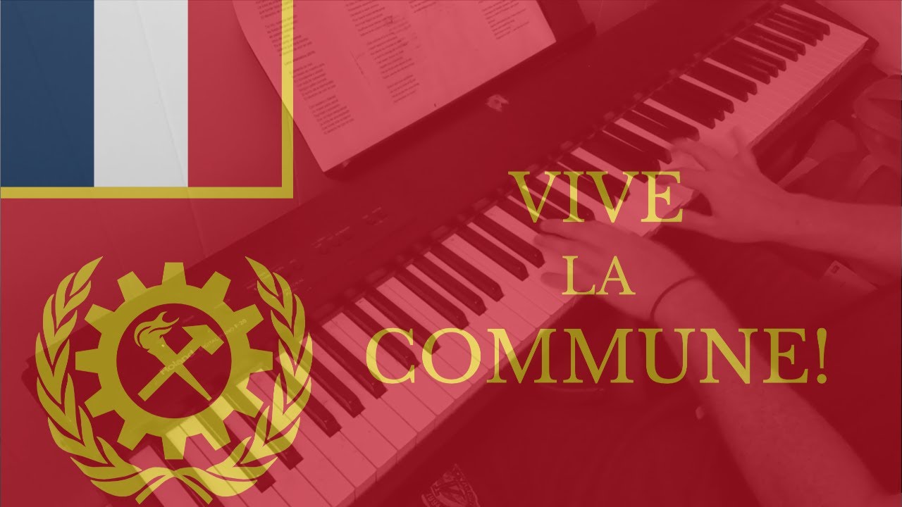 Piano/Vocals: L'Internationale au rythme de la Marseillaise