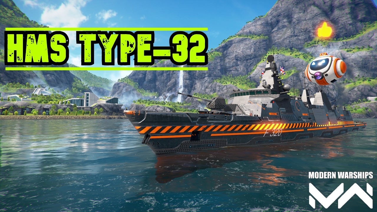 HMS Type 32 | Flanker & Close Combat | Modern Warships