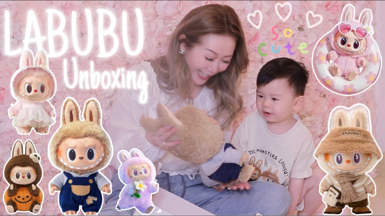 I BOUGHT MY 2 YEAR OLD SON HIS FAVORITE LABUBU! 🥰 POP MART LABUBU TIME TO CHILL UNBOXING! 🤩 LINDIESS
