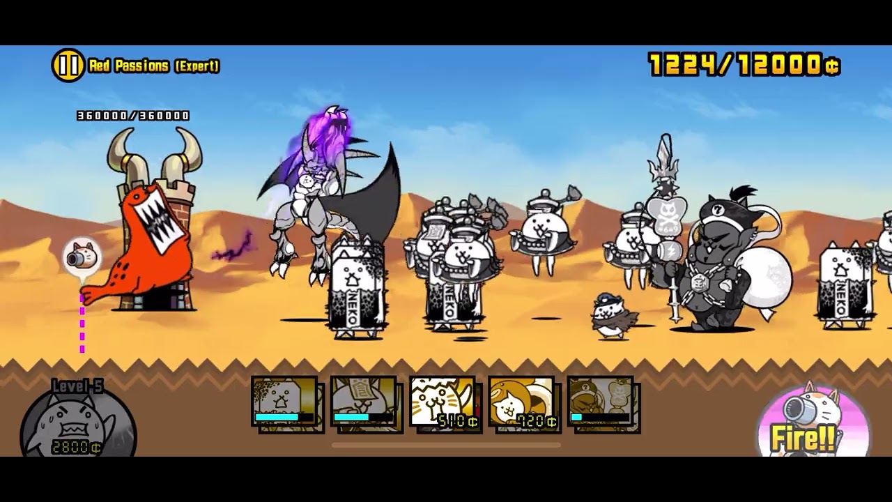 I cleared all catfruit jubilee stages without cheap area attackers