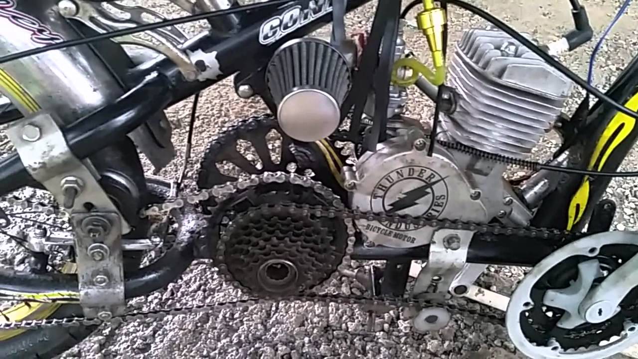 🤓Tercera Bicimoto chopper con marchas y de lujo