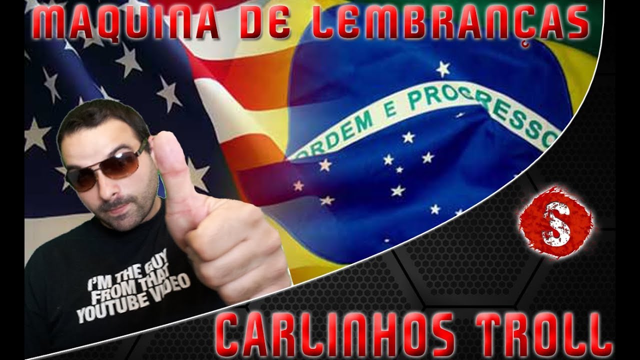 #AjudeUmCanalMenor - CarlinhosTroll mostra: Maquina de lembran&ccedil;as