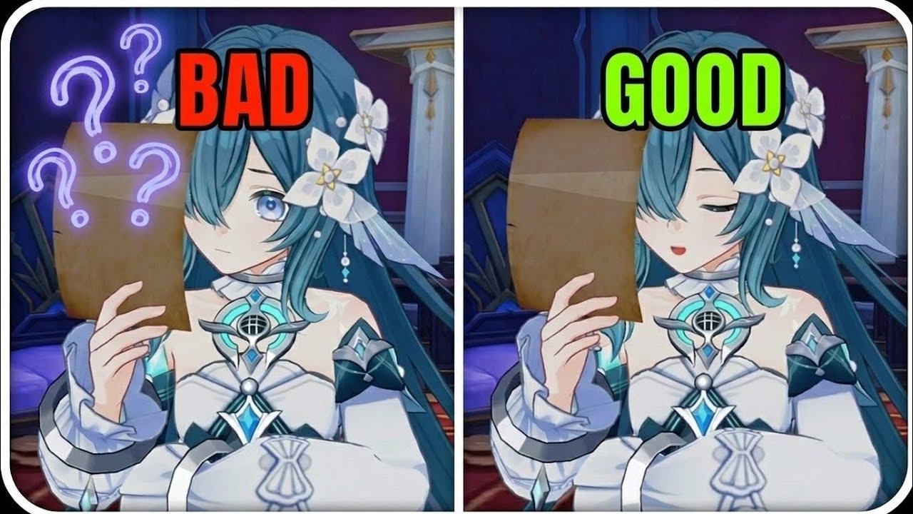 Differences on a GOOD Resume and BAD Resume | Genshin Impact 
