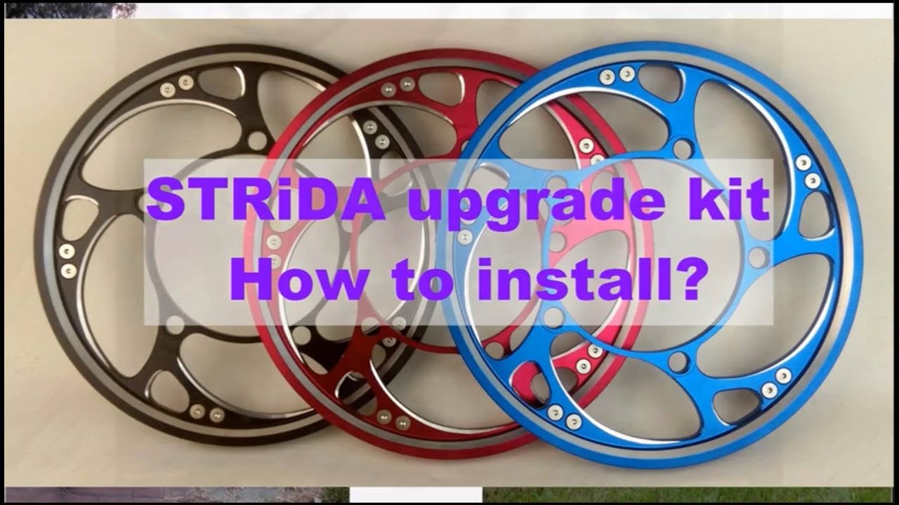 Strida upgrade kit  ATS speed drive  DIY bike accessory