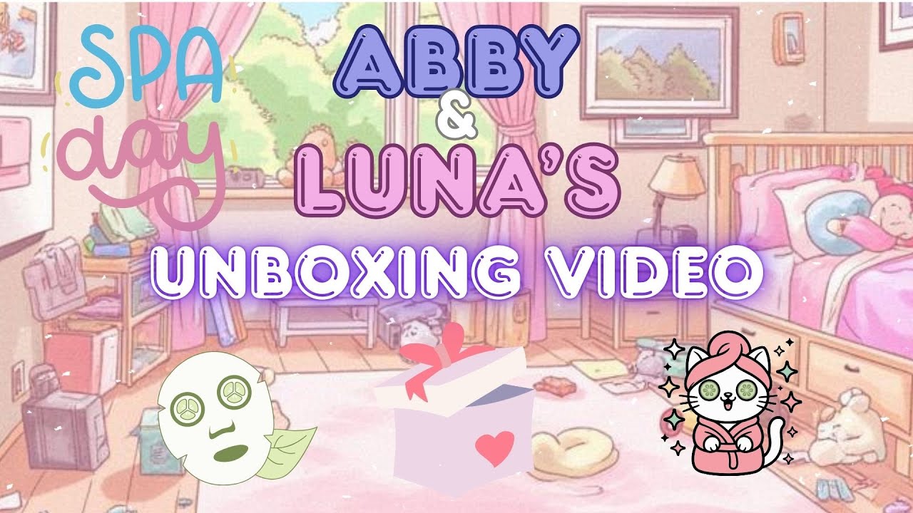 Spa day unboxing video