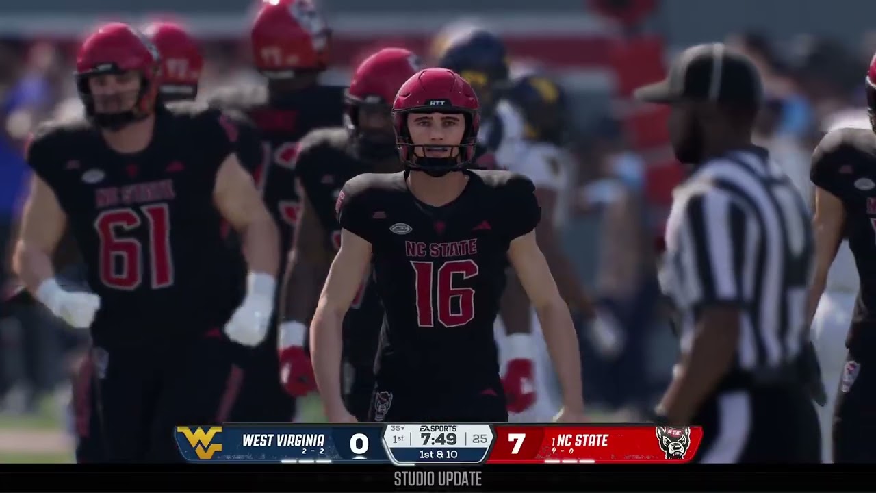 2044 Week 5: #1 NC State (4-0) vs West Virginia (2-2)
