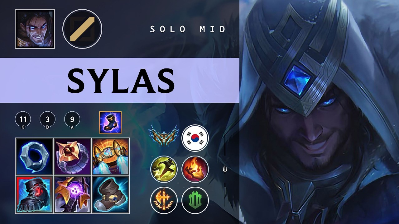 Sylas Mid vs Hwei - KR Challenger Patch 26.05