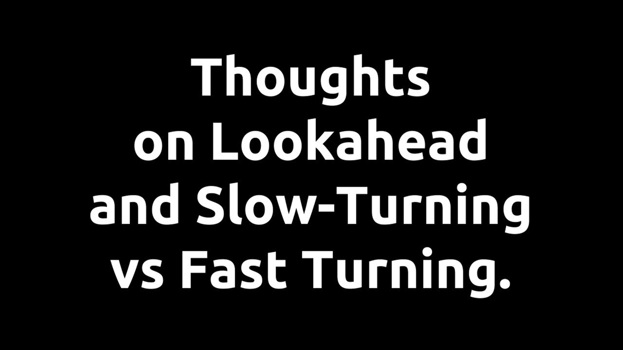 SLOW Solves are OVERRATED? Turn Fast? Track Pieces? Thoughts on Lookahead.