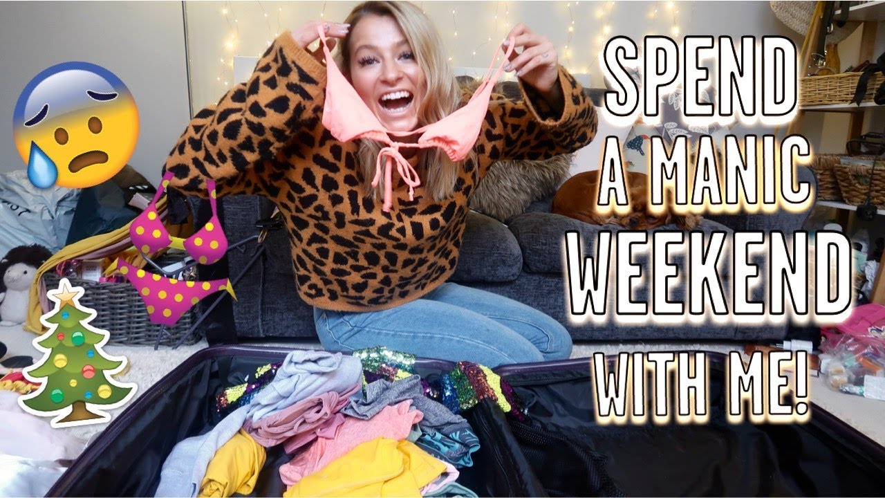 NEW HAIR, PACKING, DRIVING & WORKING OUT WITH ME! A HECTIC WEEKEND | VLOGMAS 5