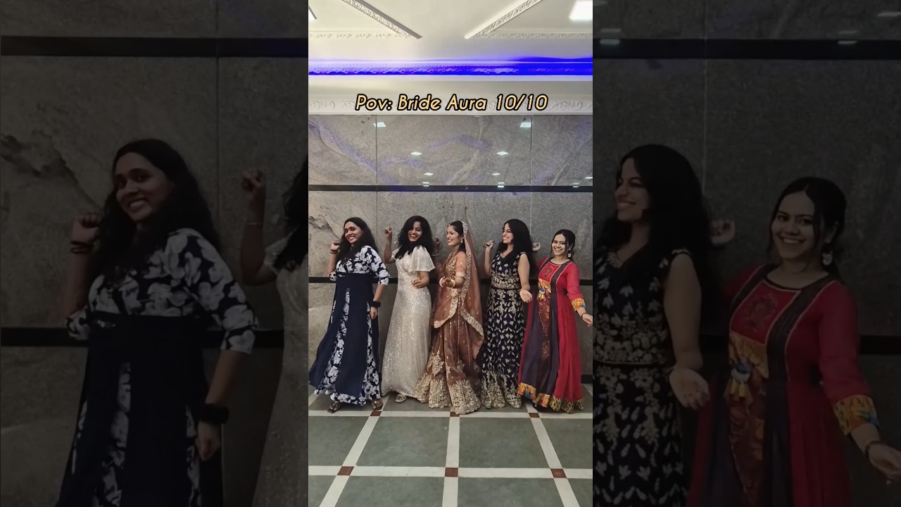 Perfect song for Sangeeth 🤩🔥🧿❤ | Sangeeth | Bride | Dance | Aura #youtubeshorts #shorts #aura