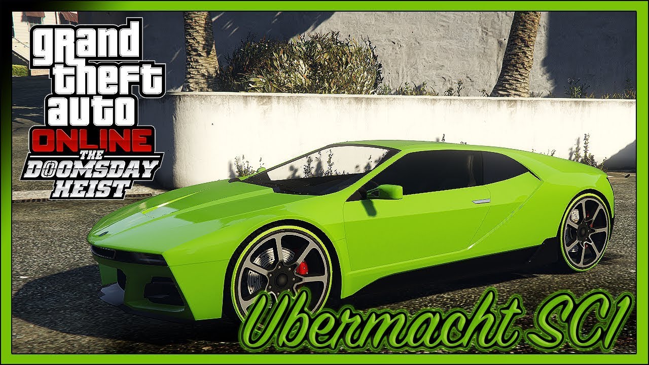 GTA Online. Обзор Ubermacht SC1. Пародия на BMW.