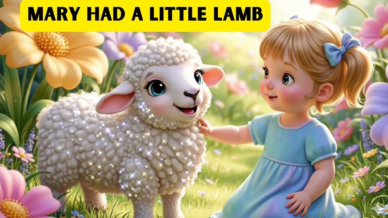 Mary Had a Little Lamb Poem | Baby Songs | Nursery Rhymes for Kids | HH Wonder Planet